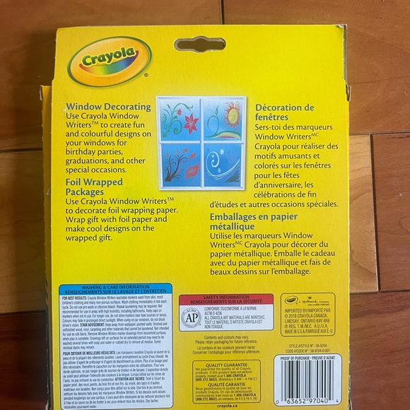 Crayola window markers - Picture 3 of 3